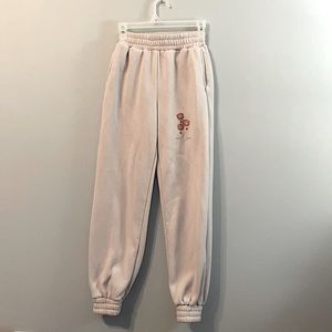 Light pink sweat pants